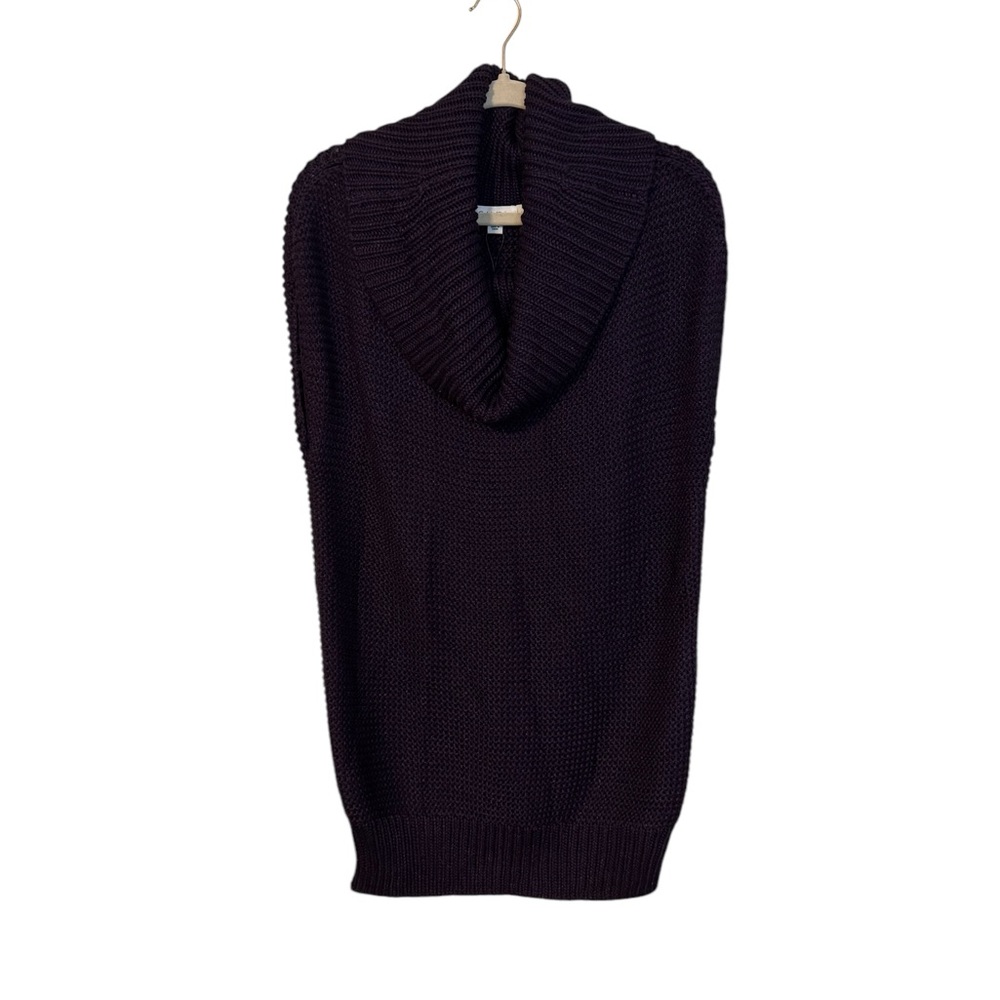 NWT Calvin Klein Sleeveless Turtleneck Sweater Top Size Large